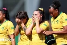 Sudáfrica 66-6 Brasil: los lanzadores fueron derrotados en la Copa Mundial de la Copa Mundial