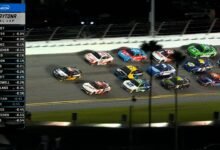 Últimas vueltas: Ryan Blaney al lado de Cole Custer para obtener una bandera a cuadros en Coke Zero Sugar 400 | NASCAR en Fox