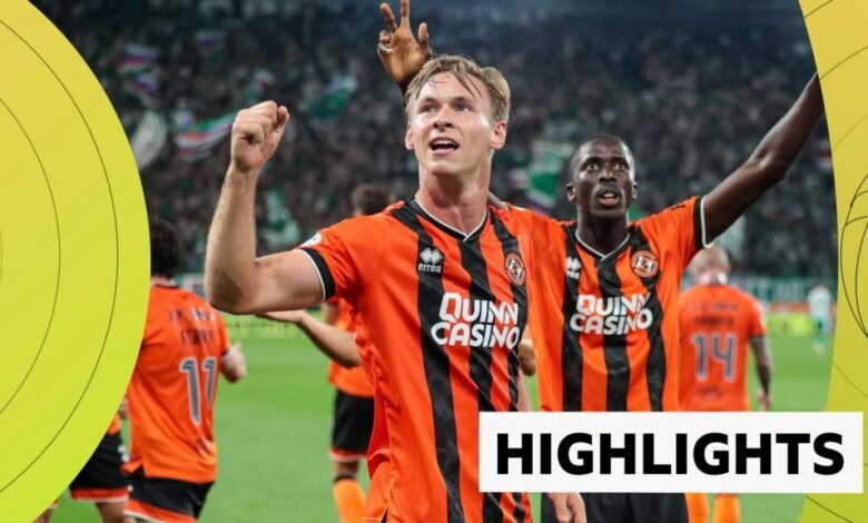 Ver Dundee Utd dos veces para dibujar en Rapid Viena
