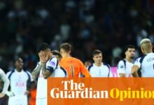 ‘Chicos, es Tottenham’: la señorita Eze es solo la última votación sobre la piel de plátano | Tottenham Hotspur