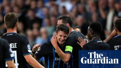Club Brugge Pulverise Rangers de 10 hombres para acumular miseria en Russell Martin | Liga de Campeones