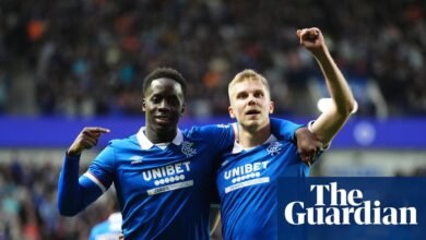 Los cambios de Martin dan sus frutos cuando Gassama doble alivia a los Rangers más allá de Viktoria plzen | Guardabosques