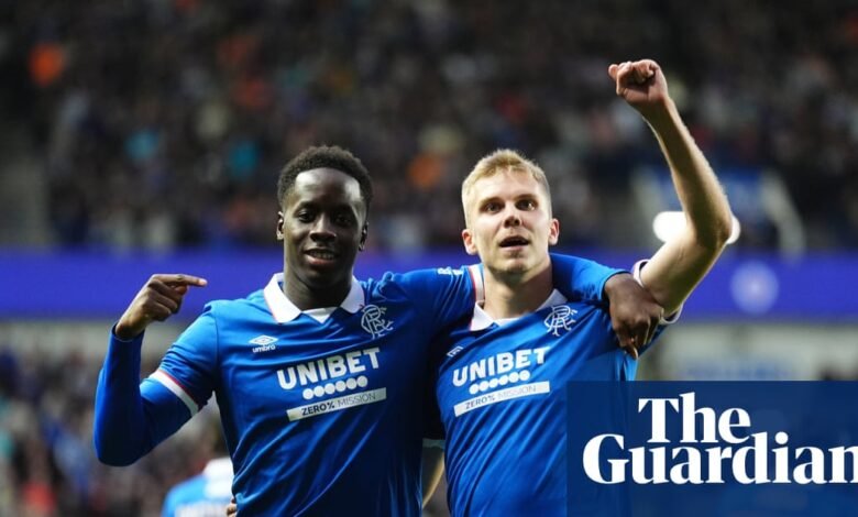 Los cambios de Martin dan sus frutos cuando Gassama doble alivia a los Rangers más allá de Viktoria plzen | Guardabosques Los cambios de Martin dan sus frutos cuando Gassama doble alivia a los Rangers más allá de Viktoria plzen | Guardabosques
