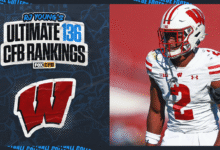 2025 Wisconsin Predicciones de fútbol: Badgers ocupó el puesto 51 en el último 136 de RJ Young.