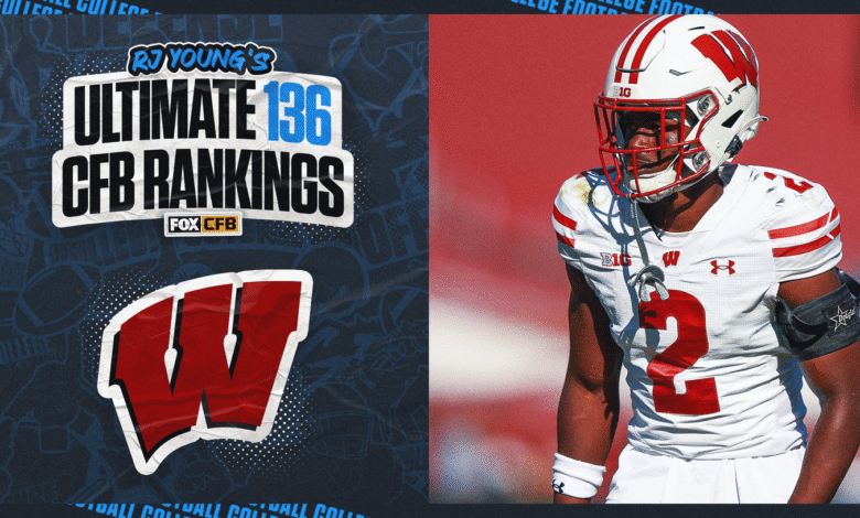 2025 Wisconsin Predicciones de fútbol: Badgers ocupó el puesto 51 en el último 136 de RJ Young.