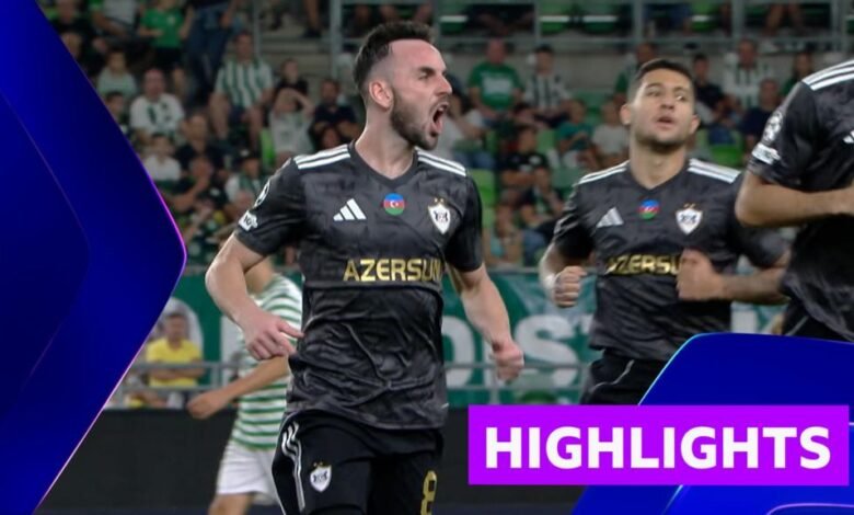 Qarabag derrotó a Ferencvaros para cerrar en el sorteo principal de la Liga de Campeones