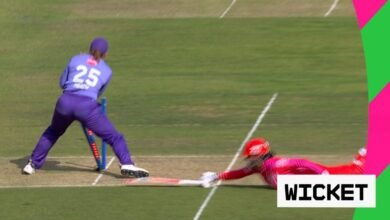 Mujeres Cien: Gales vs Superchargers en el norte – Sophia Dunkley se agota