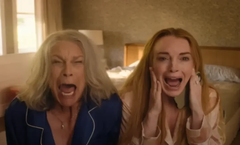 Revisión del viernes de frecuente: Lindsay Lohan y Jamie Lee Curtis distribuyen sonrisas en una comedia nostálgica y desigual