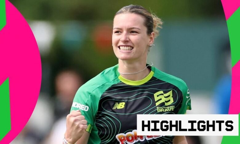The Cien 2025 Highlights: Lauren Bell Brilliance ve a Southern Brave Beat Manchester Originals