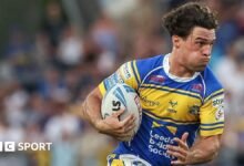 Super League: Leigh Leopards 14-22 Leeds Rhinos