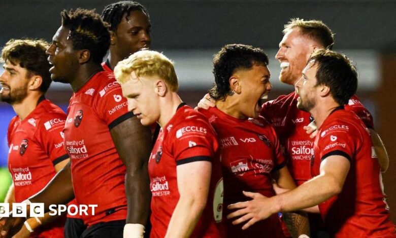 Super League: Warrington Wolves 12-25 Salford Red Devils Super League: Warrington Wolves 12-25 Salford Red Devils