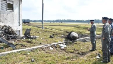 Uno de los Horots de Malasia F/A-A-A-18 Horots explotó durante el vuelo.