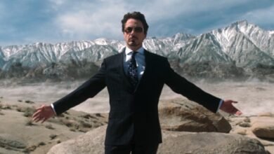 Apenas sé que Robert Downey Jr. ¿Por qué las gafas de sol en Iron Man e dieron tanto sentido