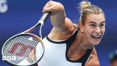 US Open 2025 Resultados: Aryna Sabalenka elogia a Max Mirnyi después de la victoria sobre Rebeka Masarova
