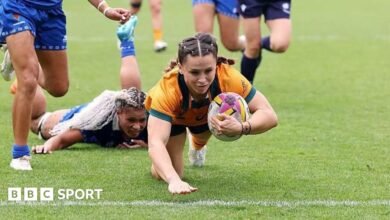 Australia 73-0 Samoa: Desiree Miller Hat-Trick Bag en Win Record