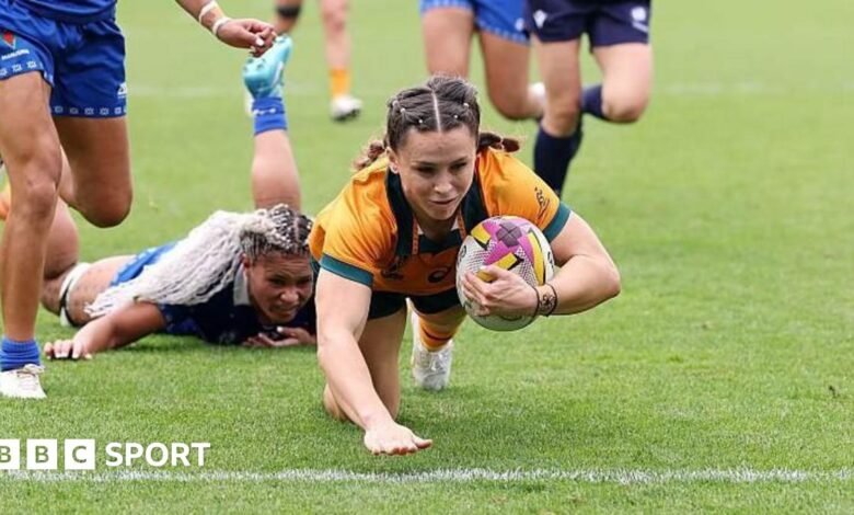 Australia 73-0 Samoa: Desiree Miller Hat-Trick Bag en Win Record Australia 73-0 Samoa: Desiree Miller Hat-Trick Bag en Win Record