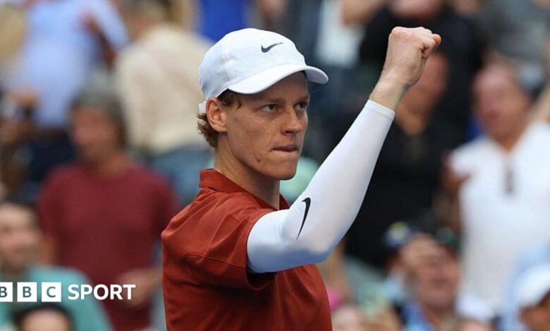 Resultados de US Open 2025: Jannik Sinner se defendió para ganar Denis Shapovalov en cuatro sets. Resultados de US Open 2025: Jannik Sinner se defendió para ganar Denis Shapovalov en cuatro sets.