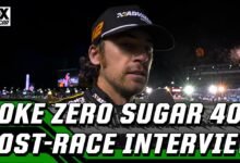 Entrevista posterior a la carrera: Ryan Blaney habla después de ganar en Daytona International Speedway | NASCAR en Fox