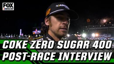 Entrevista posterior a la carrera: Ryan Blaney habla después de ganar en Daytona International Speedway | NASCAR en Fox