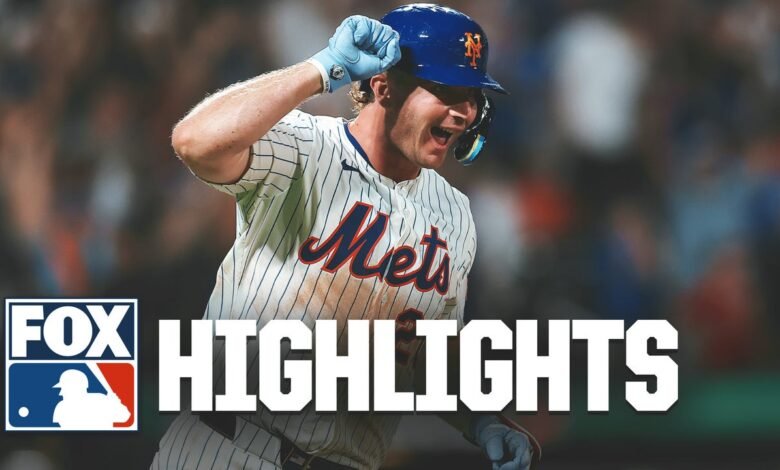 Bravos en comparación con el punto destacado de los Mets | MLB en Fox