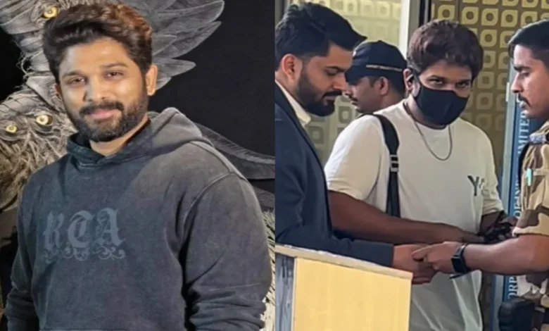 ¿Qué se molestó Alu Arjun en el aeropuerto de Mumbai mientras se iba a Hyderabad? La interacción del actor con la protección atrae la atención