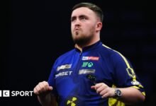 Luke Littler vence a Luke Humphries en la final de los maestros de Nueva Zelanda