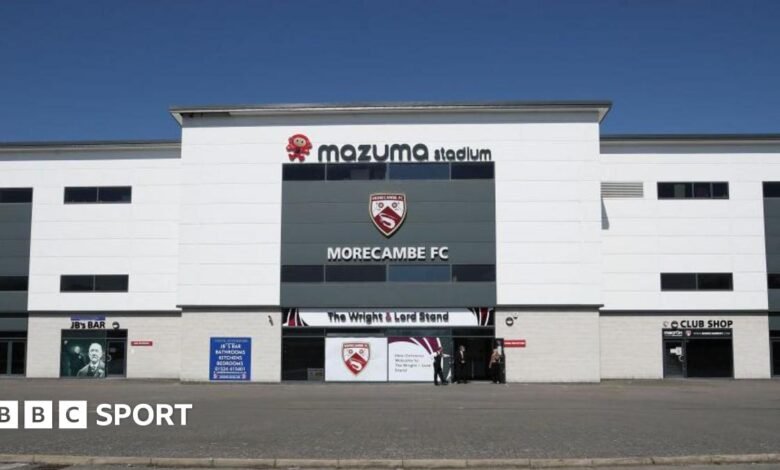 La suspensión de Morecambe se eliminó cuando la Federación Nacional aceptó hacerse cargo
