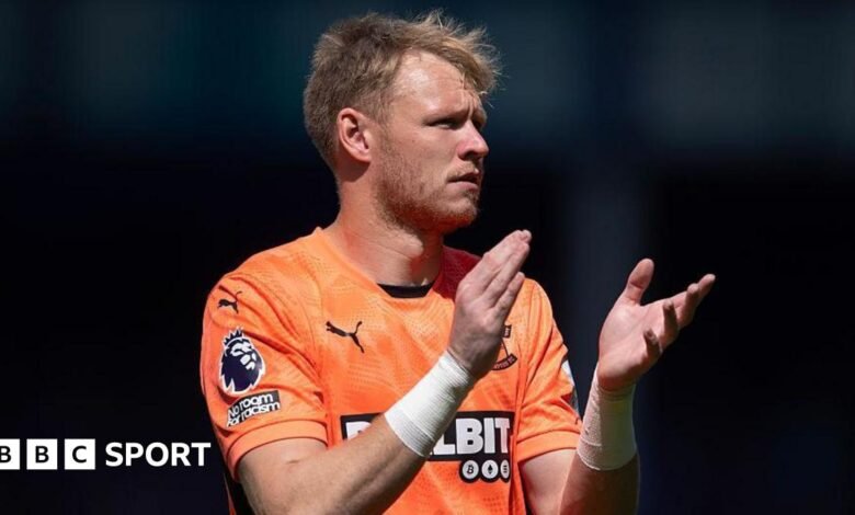 Aaron Ramsdale: Newcastle United firmó un préstamo de portero inglés de Southampton