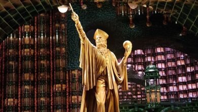 Los miembros del elenco mágico son la hermosa forma de rumores de Wand Wand de Harry Potter en Universal Orlando