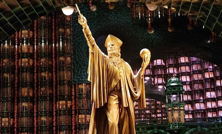 Los miembros del elenco mágico son la hermosa forma de rumores de Wand Wand de Harry Potter en Universal Orlando