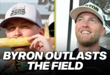William Byron rompió la estrategia Win & Fuel Iowa