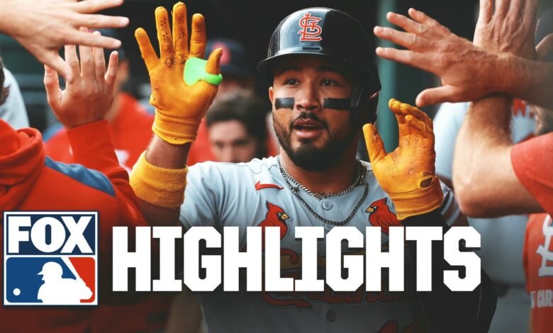 Cardinal en comparación con el rojo llamativo | MLB en Fox Cardinal en comparación con el rojo llamativo | MLB en Fox