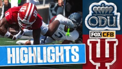 Old Dominion Monarchs vs. No. 20 Indiana Hoosiers destacados | Football College Fox