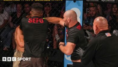 UFC: Sean Strickland está prohibido durante seis meses después de atacar a los combatientes en el evento.