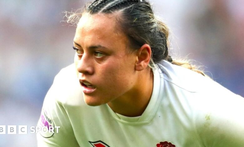 Copa Mundial de Rugby para mujeres: Maddie Feaunati en familia y encontrar hogar Copa Mundial de Rugby para mujeres: Maddie Feaunati en familia y encontrar hogar
