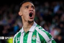 Antony Transfer News: Manchester United aceptó la verdadera subasta de Betis para la izquierda de Brasil.