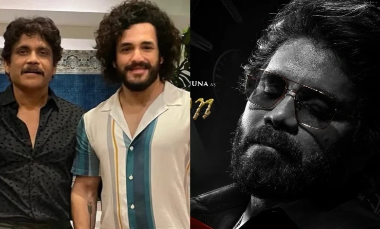Akhil Akkineni Rajinikanth celebra el éxito de Kuli, padre Nagarjuna Akkini Akhil Akkineni Rajinikanth celebra el éxito de Kuli, padre Nagarjuna Akkini