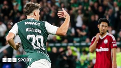 Hibernian 1-2 Legia Varsovia: Josh Mulligan Dibuja John McGinn en Hubs