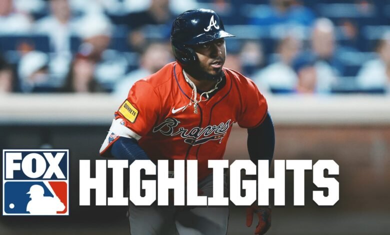 Bravos en comparación con el punto destacado de los Mets | MLB en Fox