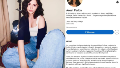 El perfil Sayyara Star Anit Paddar LinkedIn se vuelve viral, revela su viaje académico y profesional