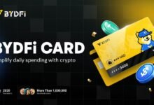 La tarjeta BYDFI se lanza oficialmente: una tarjeta para unir los activos de Web3 y el gasto del mundo real