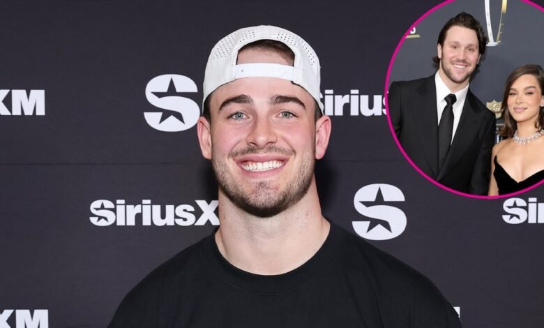 Dalton Kincade Josh Allen, Hyley Steinfeld Los detalles de la boda se extienden (excluyendo)