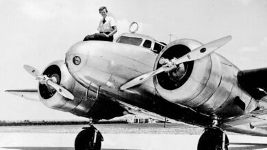 La primera mujer en volar solo, sin parar en los Estados Unidos