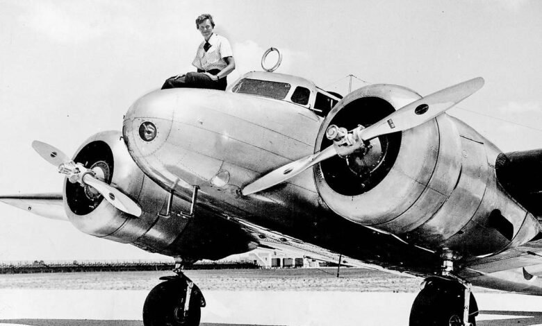 La primera mujer en volar solo, sin parar en los Estados Unidos La primera mujer en volar solo, sin parar en los Estados Unidos