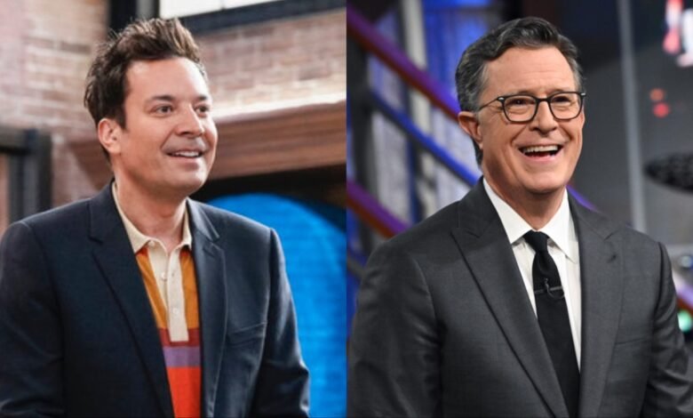 Como el próximo nuevo programa de NBC Jimmy Fallon, desearía hacer algo similar para CBS Stephen Calbert Como el próximo nuevo programa de NBC Jimmy Fallon, desearía hacer algo similar para CBS Stephen Calbert