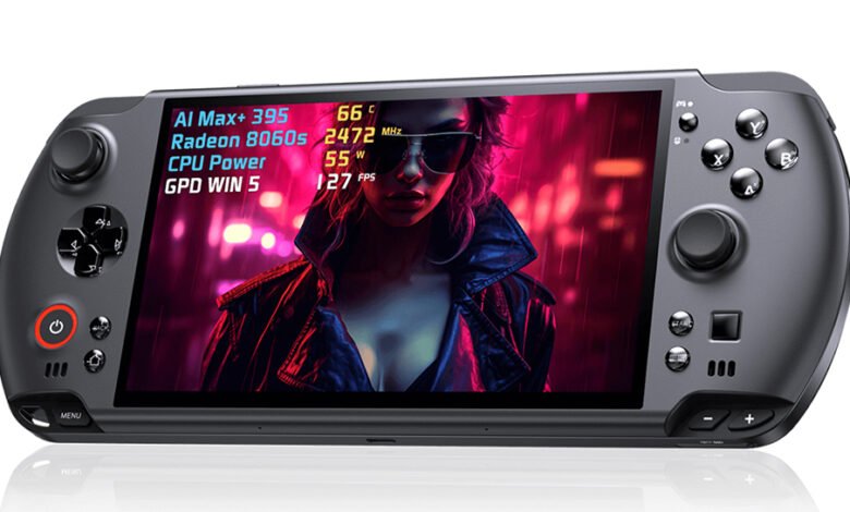 GPD Win 5 Handheld Packs Ryzen Ai Max+ 395 Power, pantalla de 7 pulgadas y características de estación de trabajo GPD Win 5 Handheld Packs Ryzen Ai Max+ 395 Power, pantalla de 7 pulgadas y características de estación de trabajo