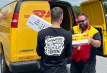 DHL ofrece kits de atención a la zona de inundación de Austin