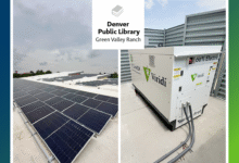 Sistema de almacenamiento de energía solar y almacenamiento de energía lanzado en la Biblioteca Pública de Denver