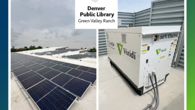 Sistema de almacenamiento de energía solar y almacenamiento de energía lanzado en la Biblioteca Pública de Denver