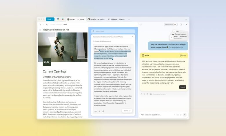 La compañía de navegadores lanza una suscripción mensual de $ 20 para su navegador con AI La compañía de navegadores lanza una suscripción mensual de $ 20 para su navegador con AI